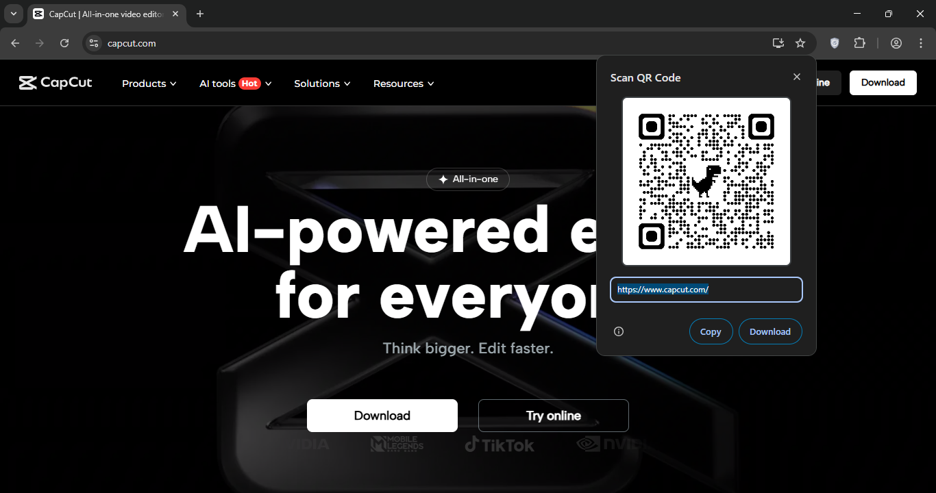 Download QR code