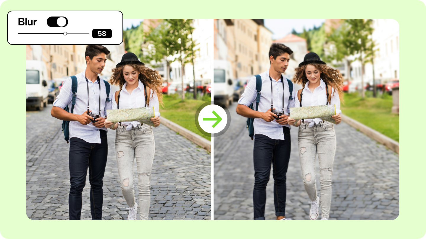 blur images online