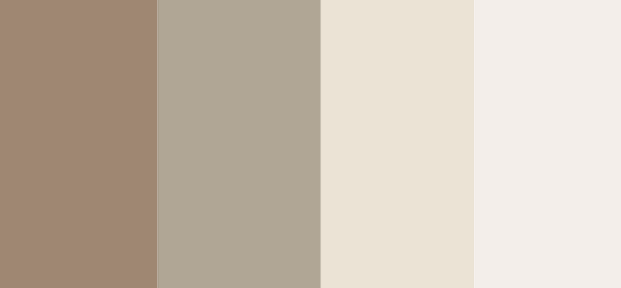 Muted pastel color combination