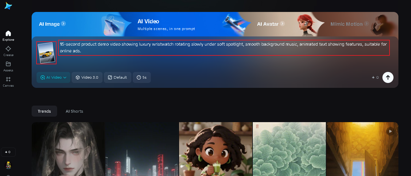 Image to video generator