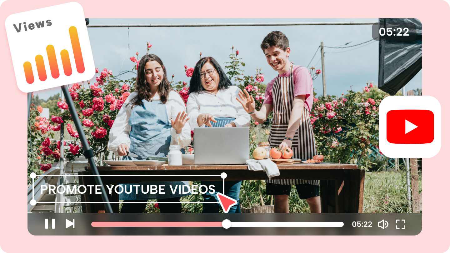 YouTube promo gratuit