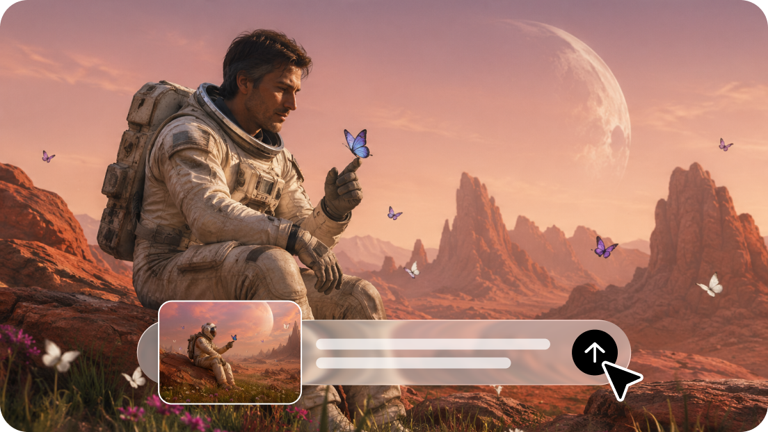 Turn prompts into images and videos easily
