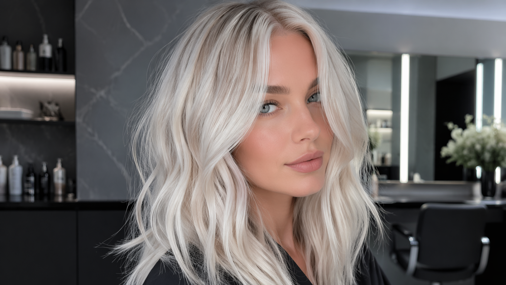 Dreamina hårfärgstest: Isig blond återfärg