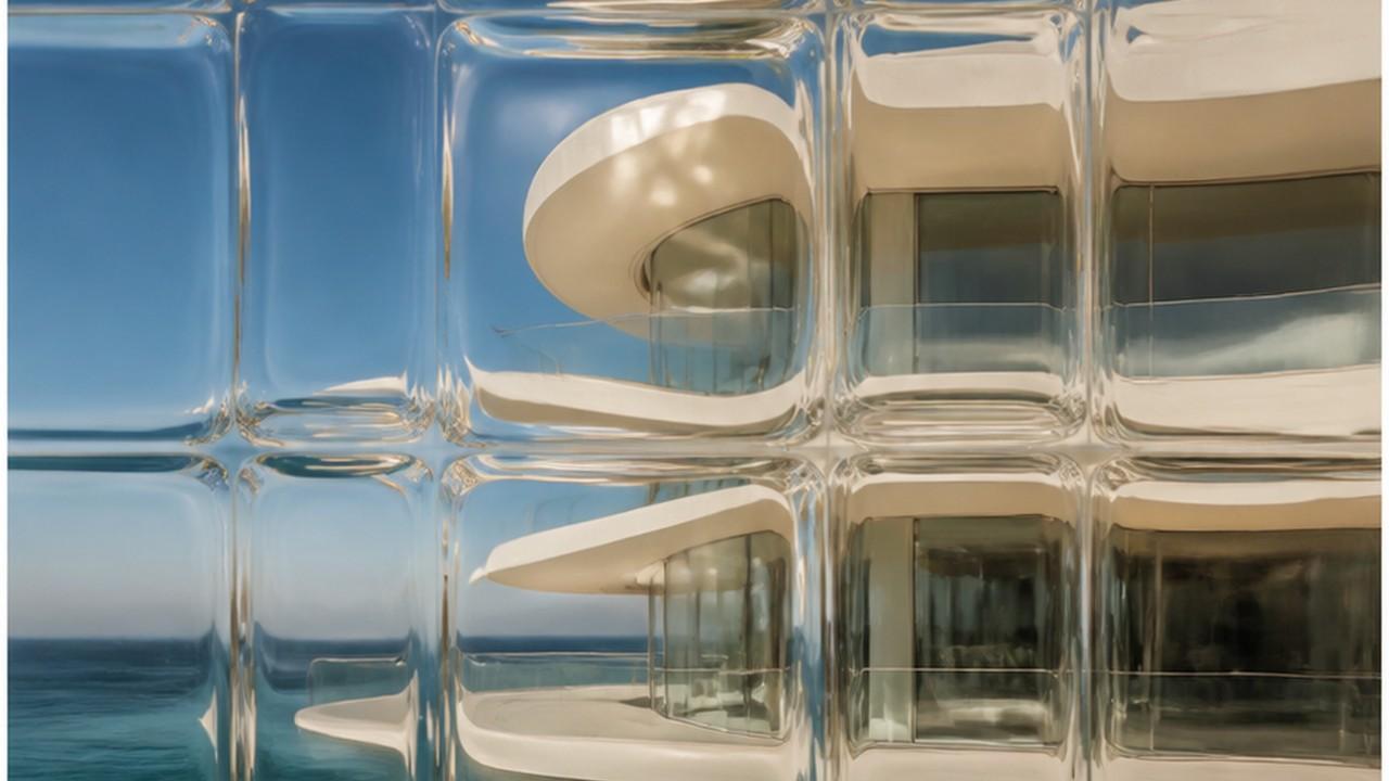 Glass Distortion Effect prompt result 3