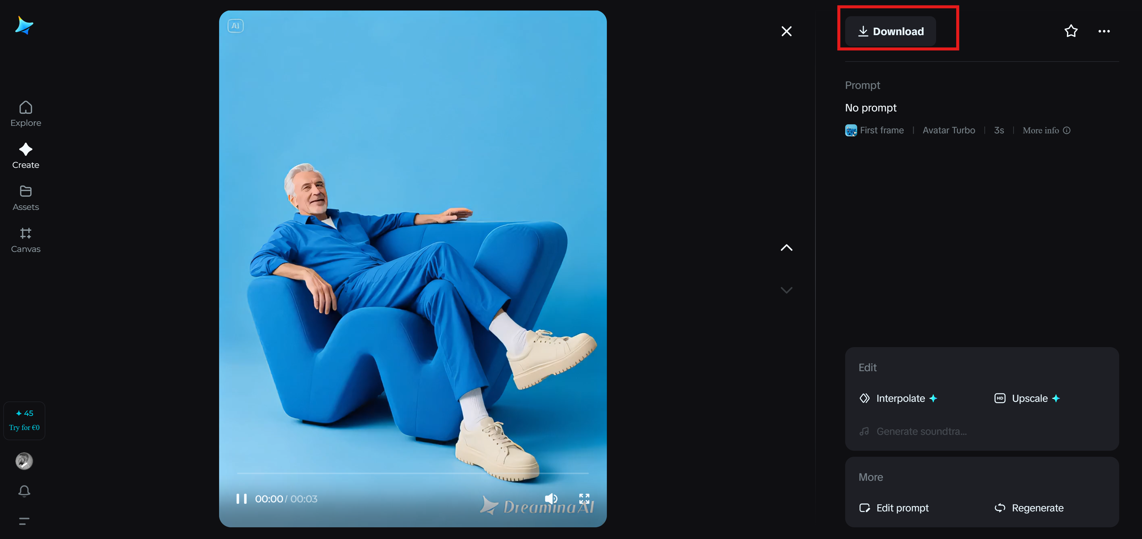 Dreamina AI för YouTube-videor