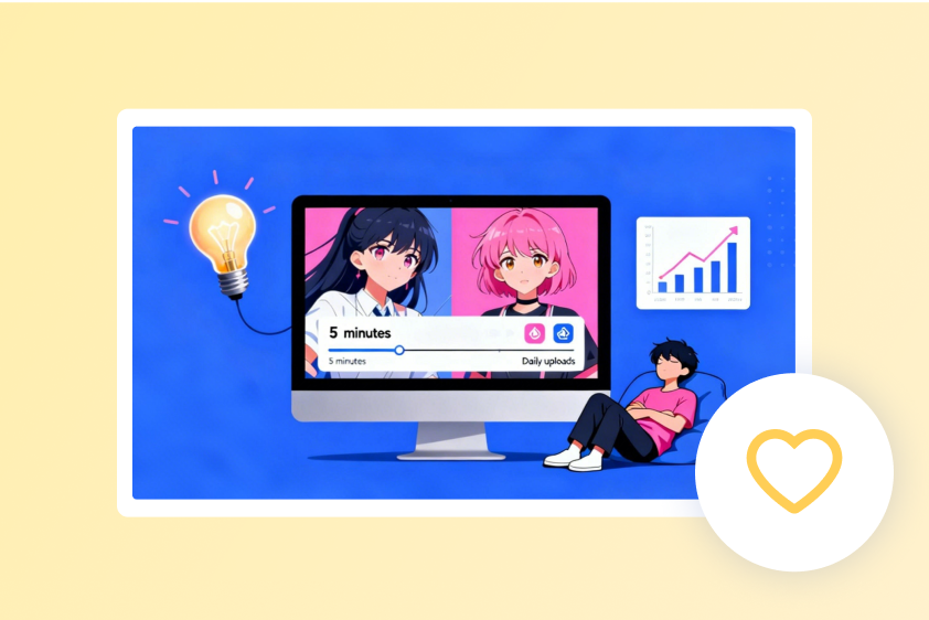  creare contenuti anime quotidiani in modo coerente