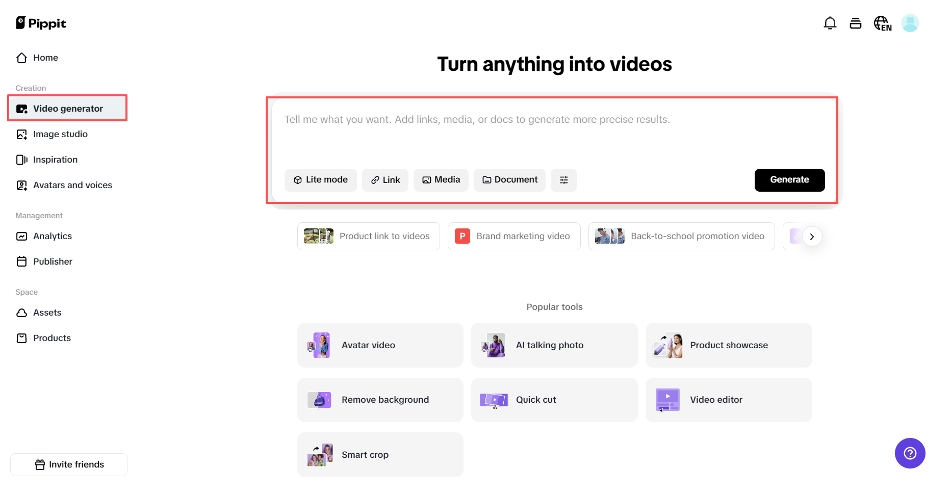 Penjanaan video AI menjadi mudah