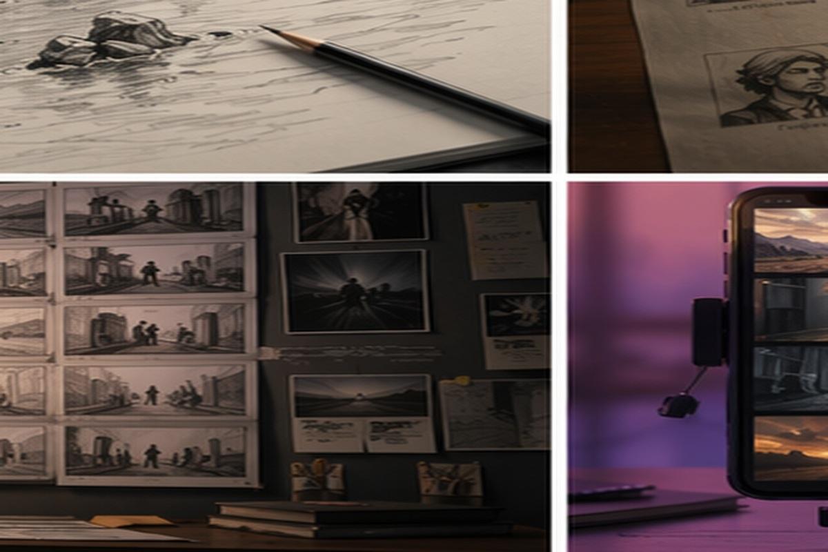 Scene Generator Writing Export or publish topic-relevant visual