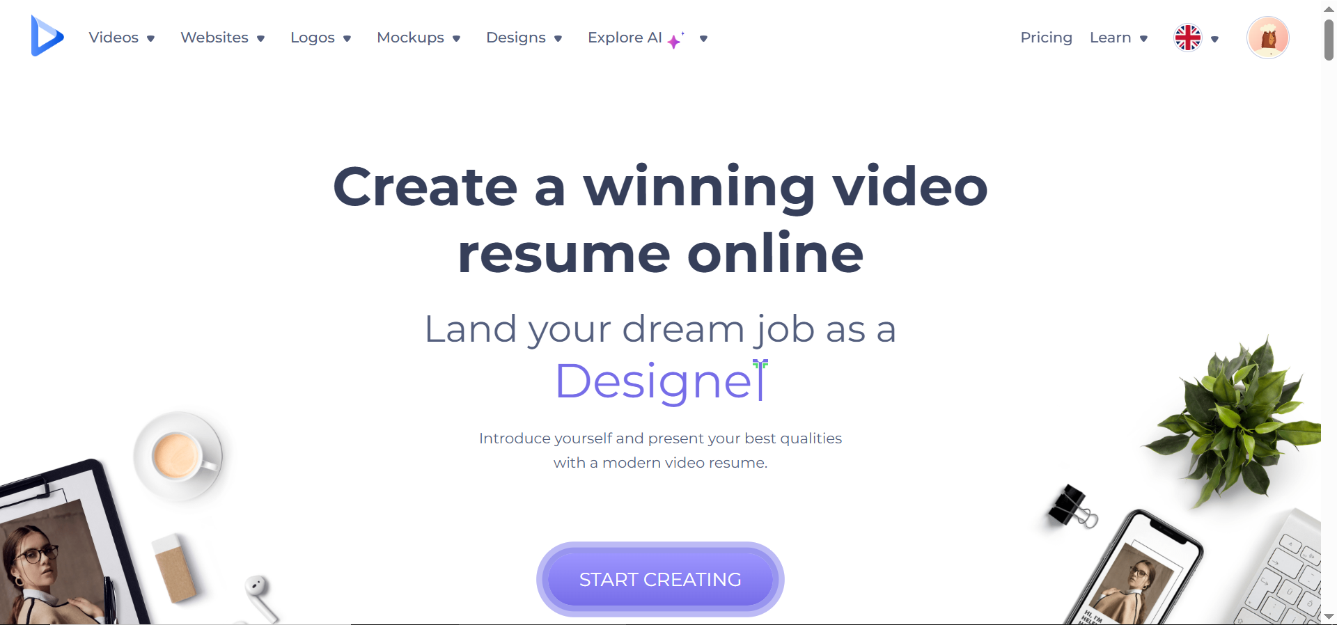 Renderforest-Homepage