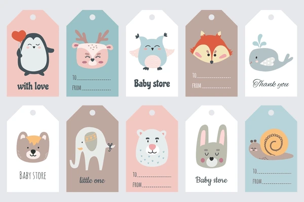 Cute and playful designs for kids