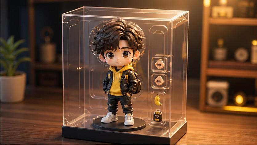 Nano Banana 3D Figurka Podpowiedź przykład 2