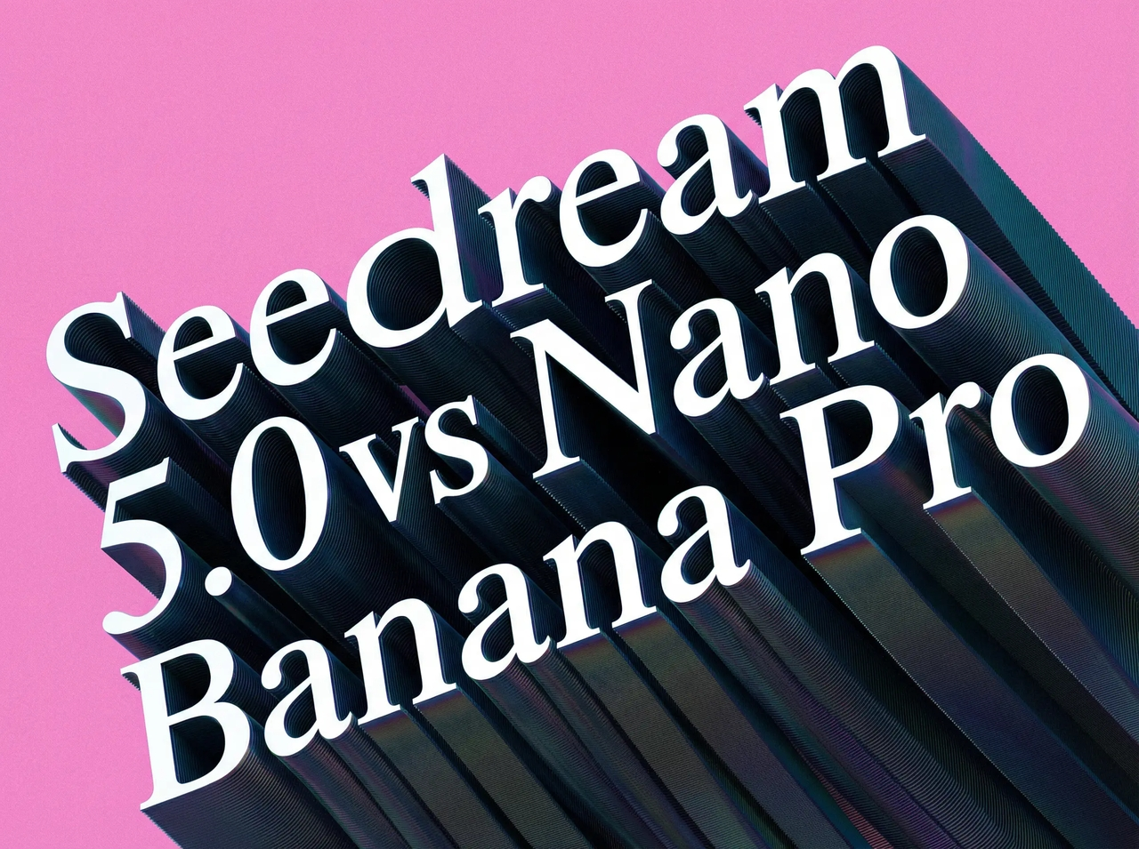 Seedream 5.0 kontra Nano Banana Pro