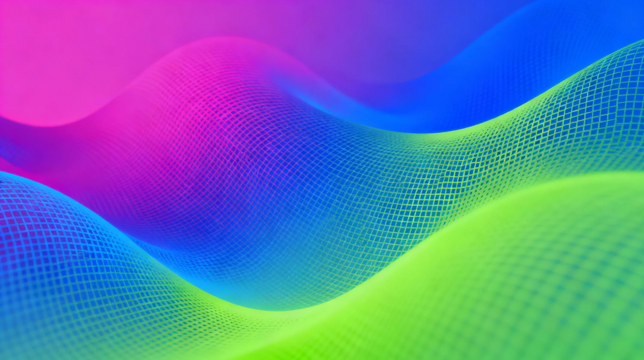 Neon-Pop-Mesh-Farbverlaufsbild