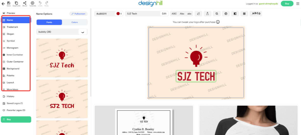 Pembuat Logo Designhill - Jelajahi Fitur, Desain, Tips, dan Lainnya