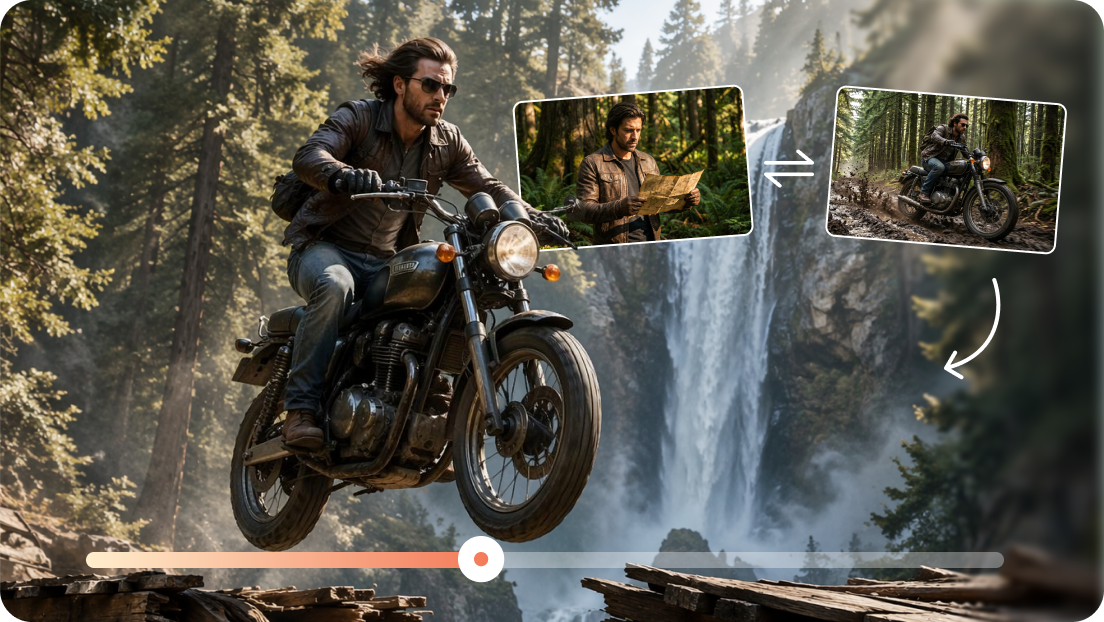 Bring still frames to life with a multimodal system