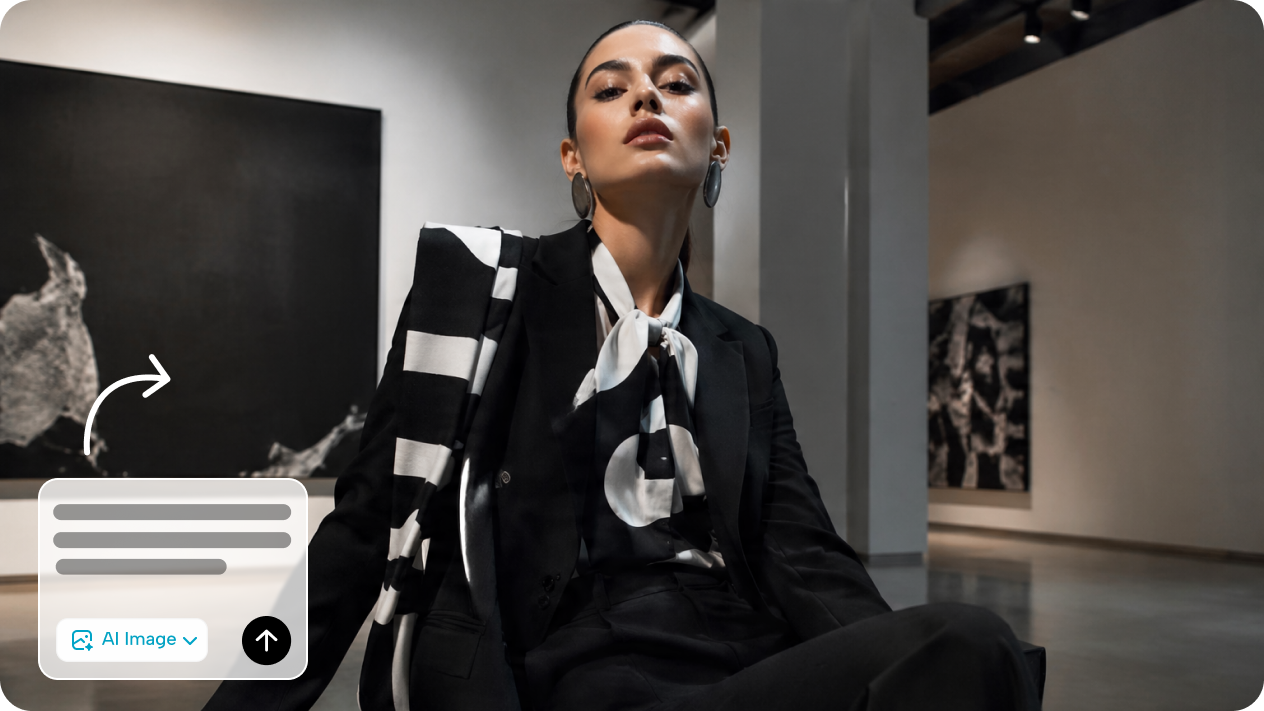 Create AI fashion models with text prompts