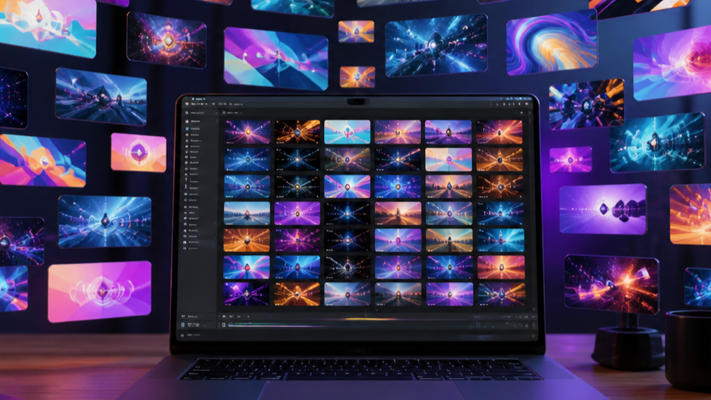 92 AI Templates prompt direction 2 original 16:9 visual