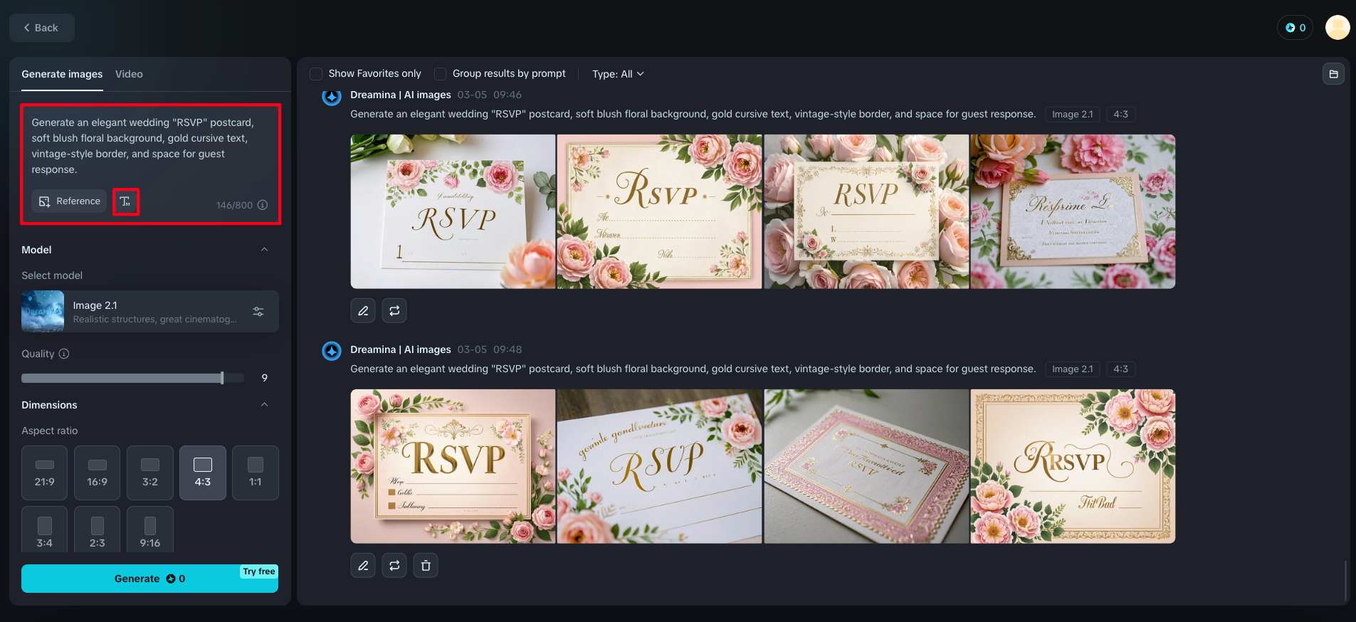 Wedding invitations with RSVP postcard prompt