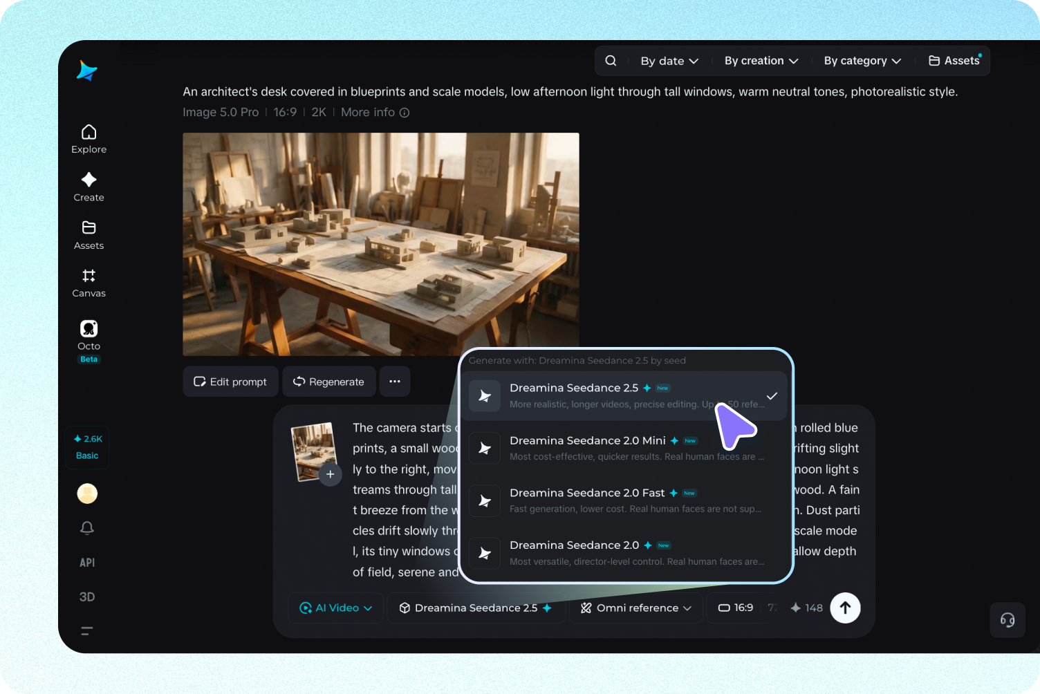 Animate your image into a video