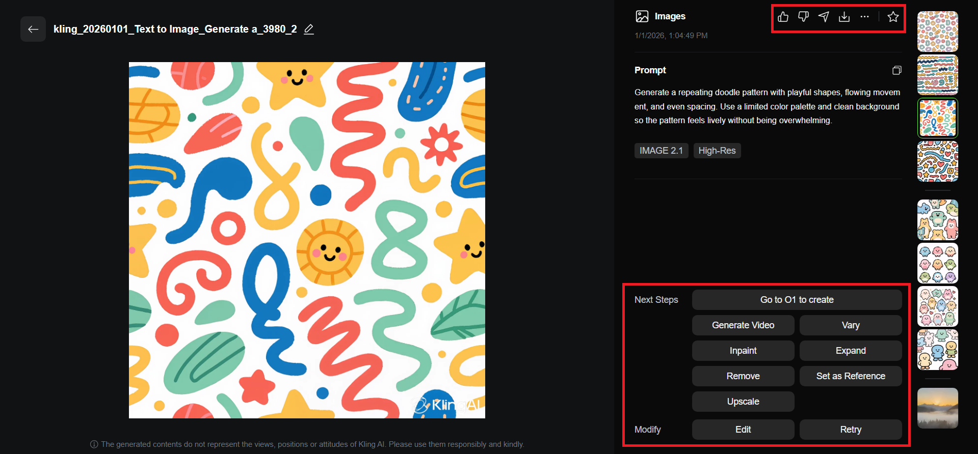 イメージを編集してダウンロードする