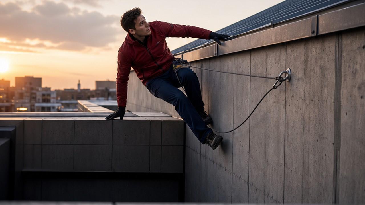 Spider-Man wall climbing prompt result 3