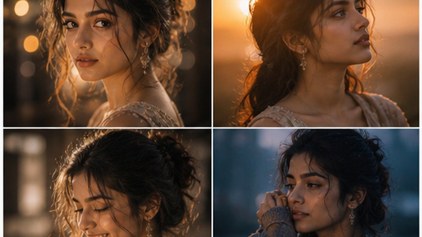2x2 Grid Collage AI Photo Editing: ChatGPT & Gemini Prompts
