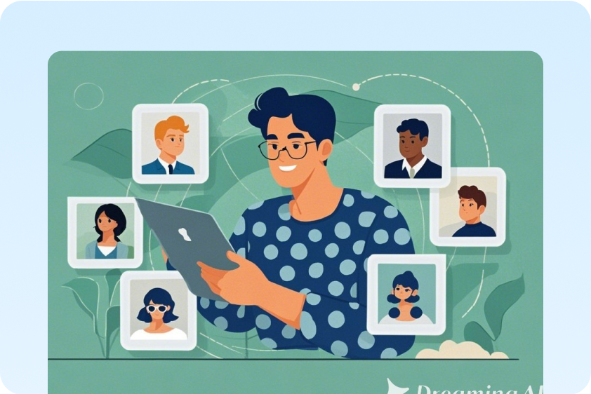  mga propesyonal na headshot at social profile