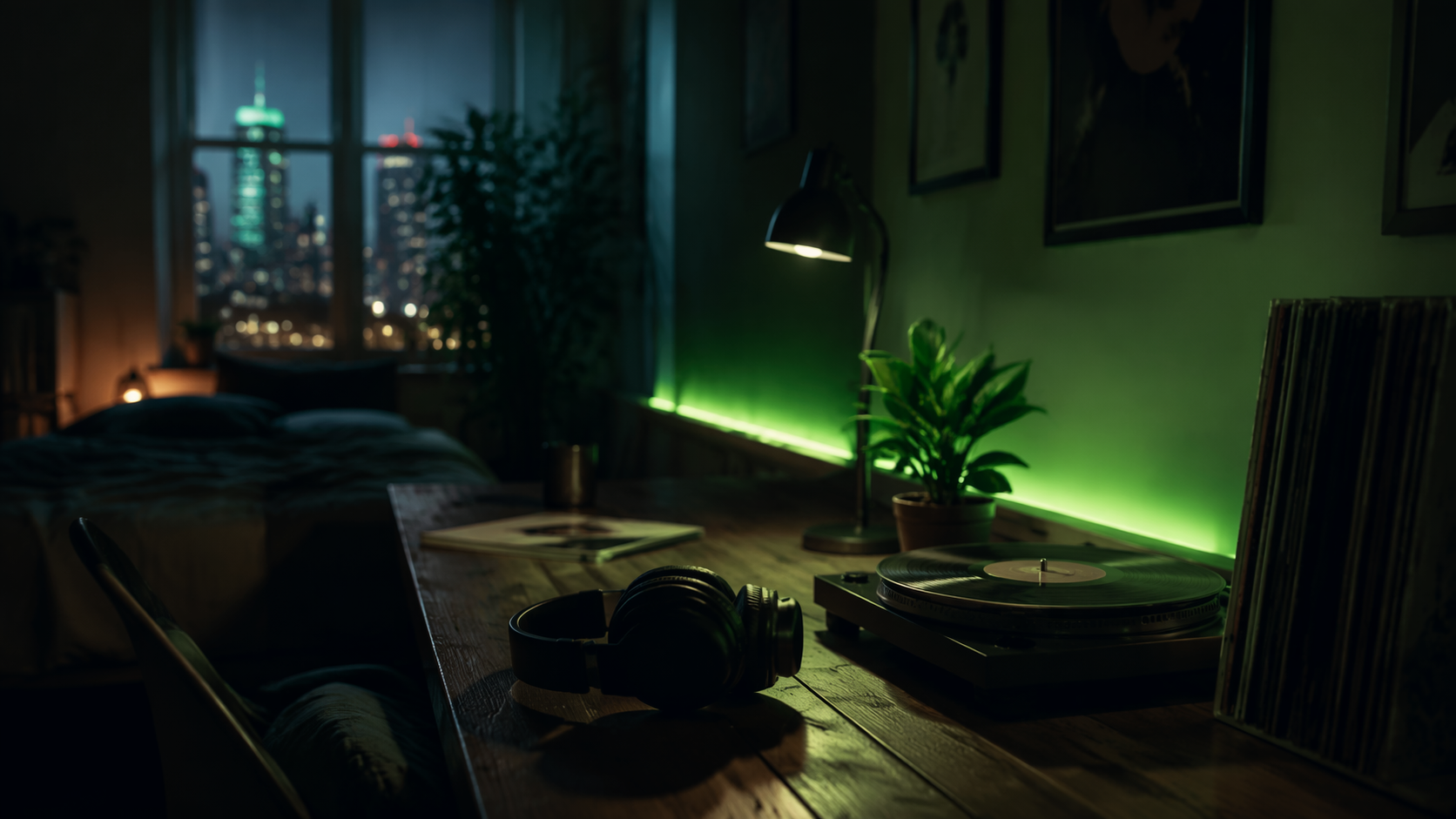 Dreamina Aesthetic Spotify Background Photo Prompt 16:9 hero image