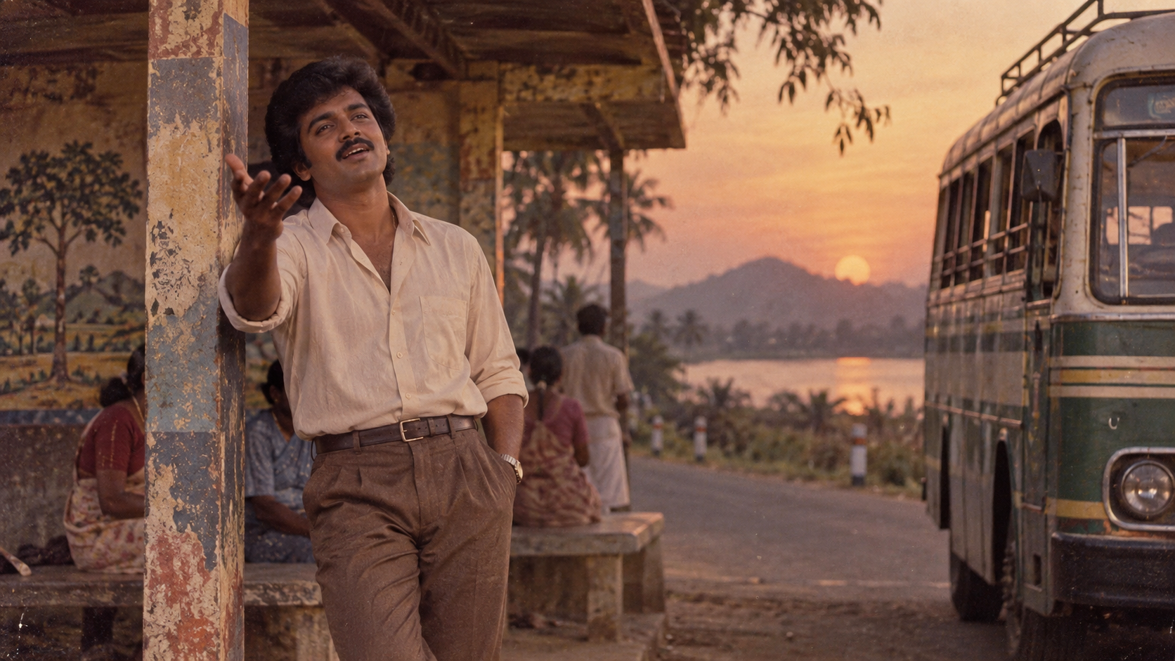 Old Tamil Song visual 1