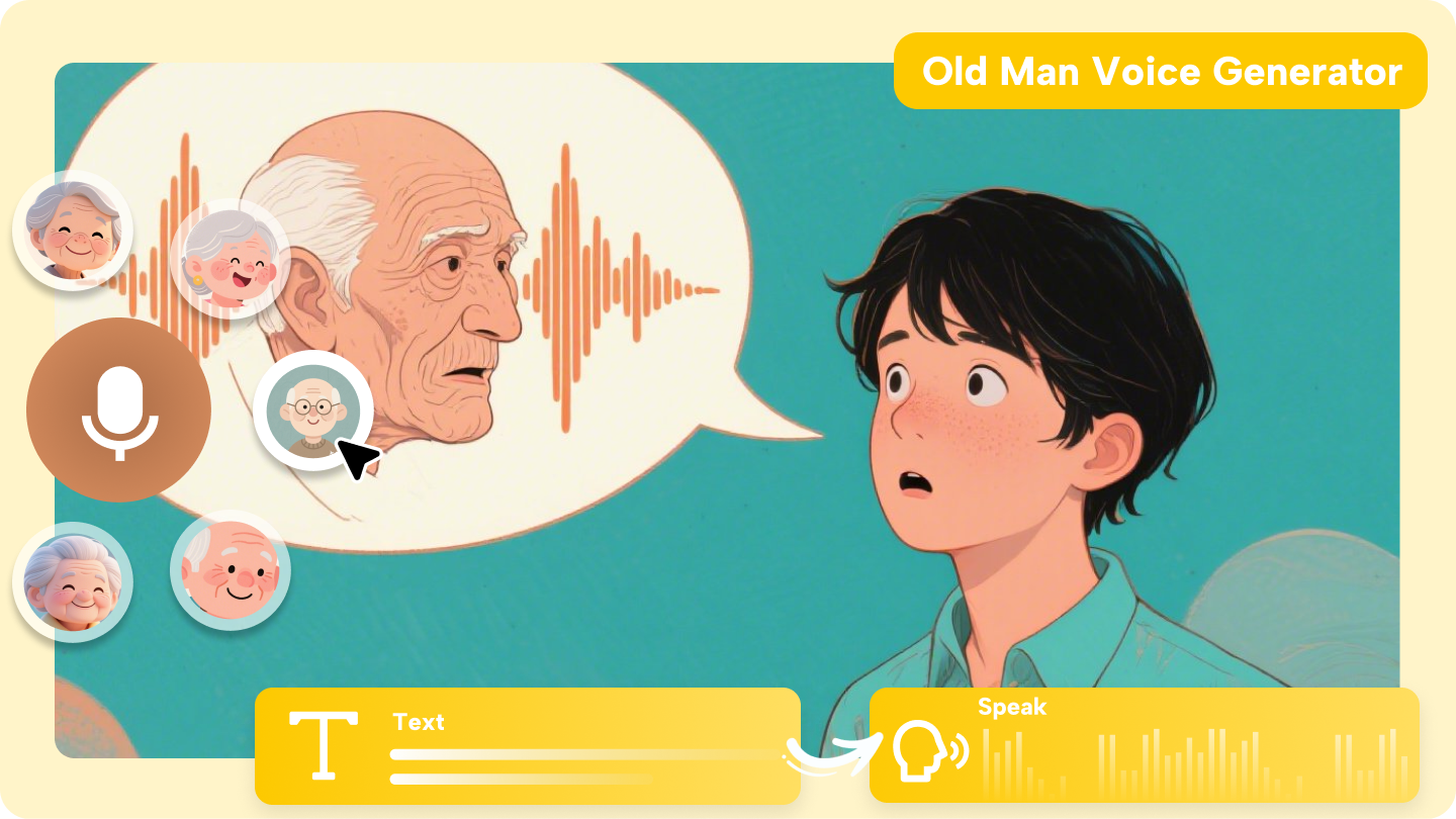 old man voice generator