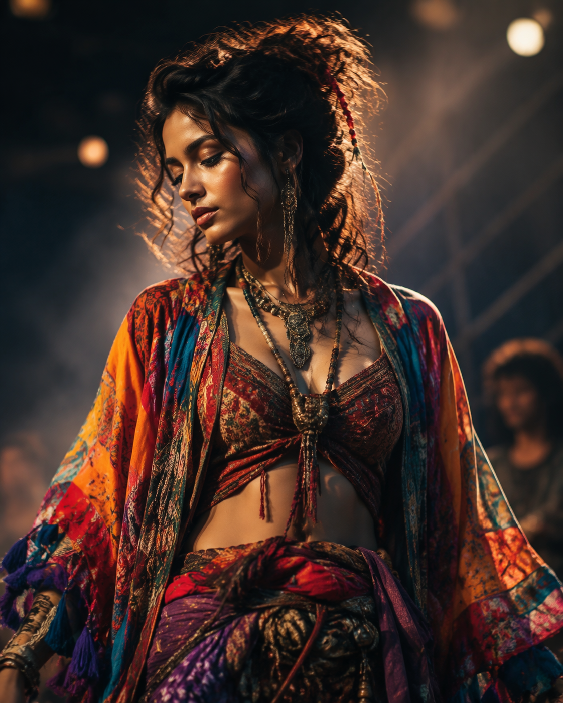 Dreamina festival outfit try on prompt example 6: Festival Lookbook Image