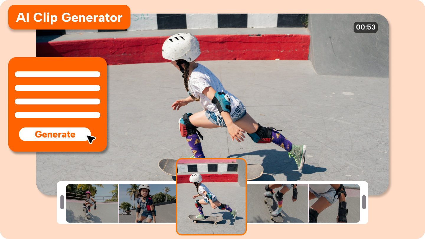 Generator AI de clipuri