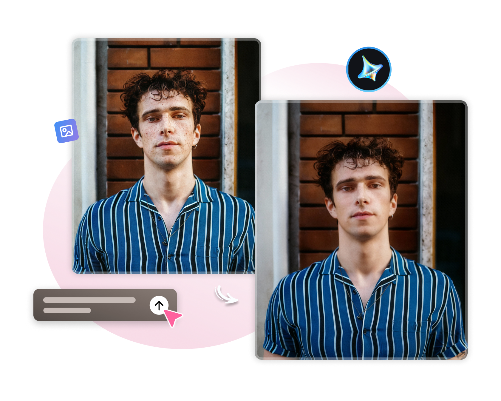 Editor de fotos de belleza de IA gratis