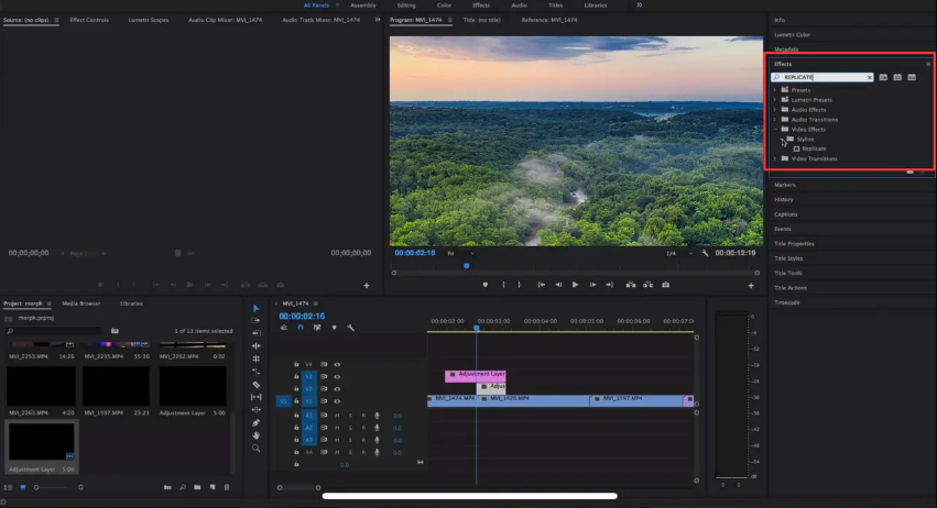 מצא את המעבר החינמי של Premiere Pro