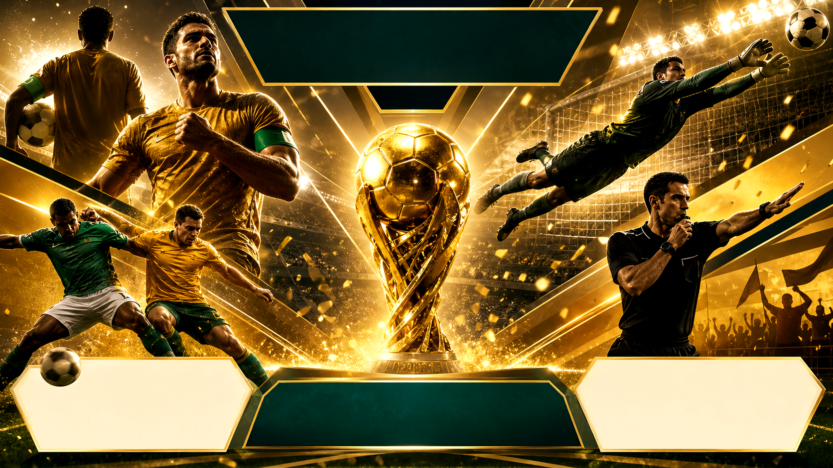 Coppa del Mondo Match Poster Generator prompt prima immagine