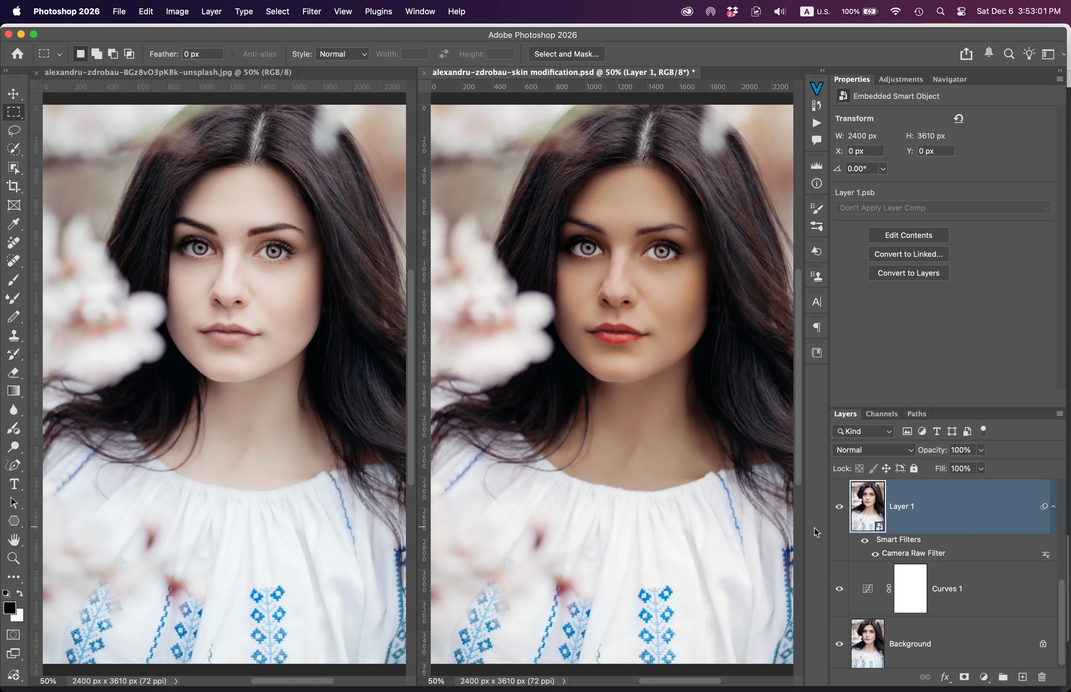Adobe Photoshop hudfärgväxlare