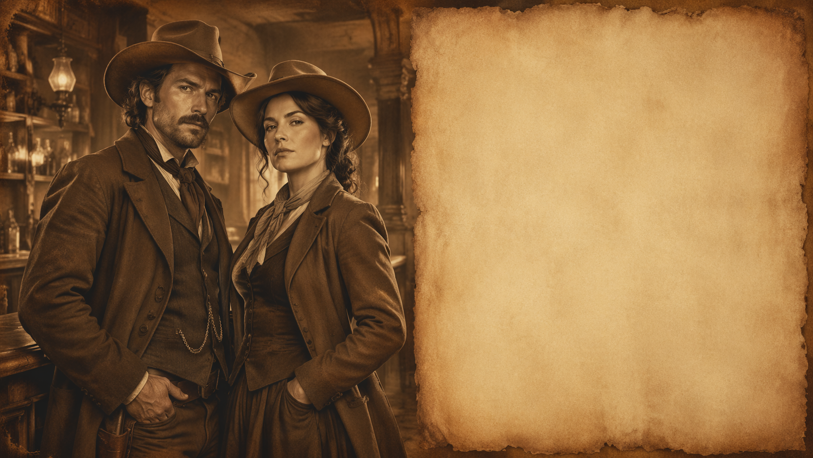 Dreamina Old West Wanted Poster prompt example 4: Dusty Desert Poster