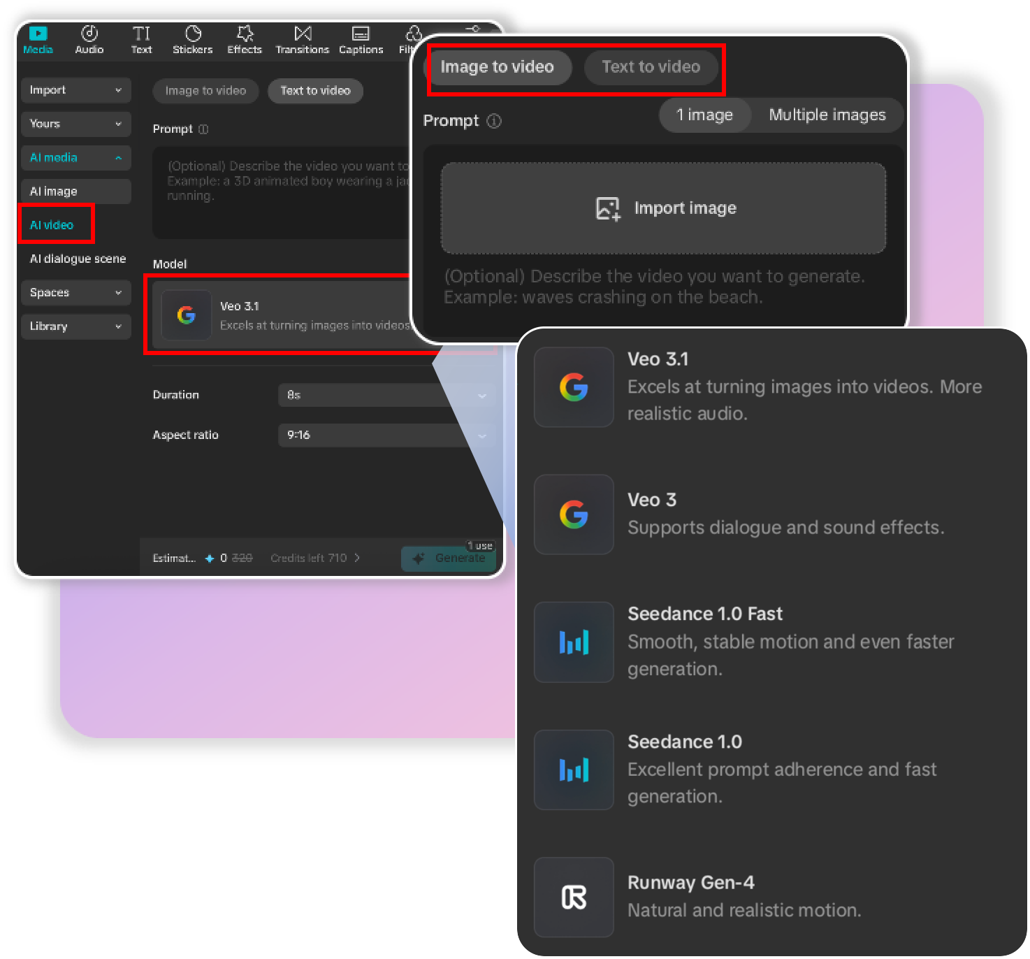 Generate Videos in CapCut Desktop