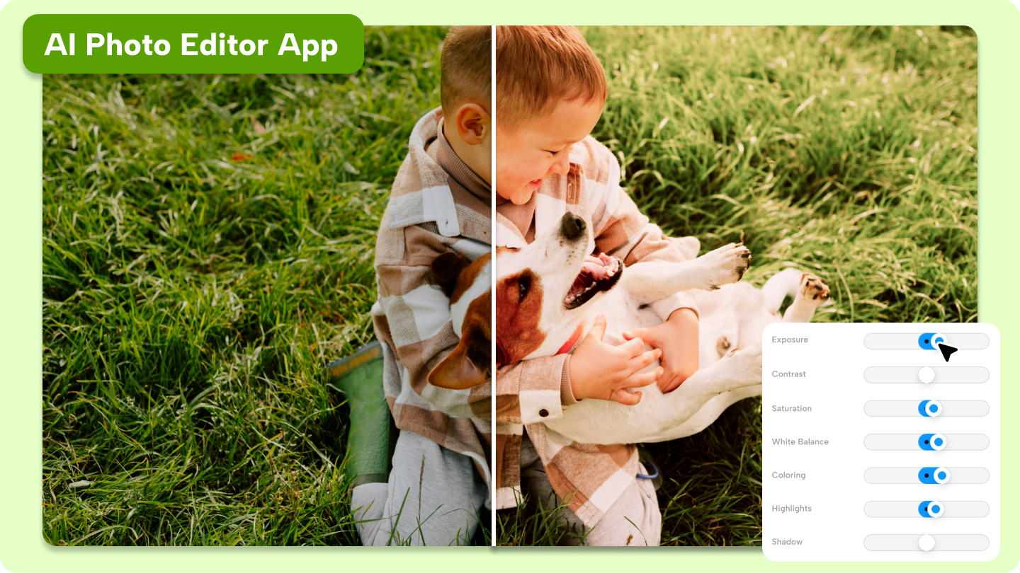 KI-Foto-Bearbeitungs-App