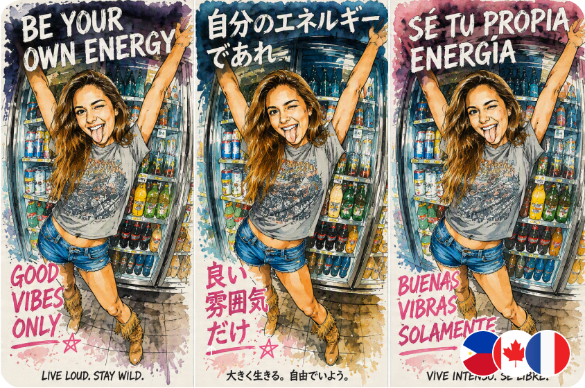 Create visuals with multilingual prompts