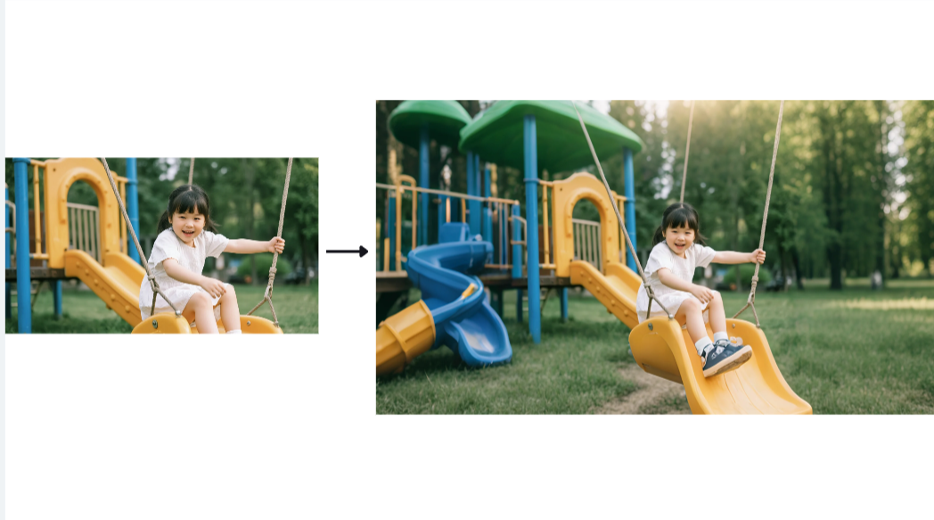 Expand feature in Dreamina