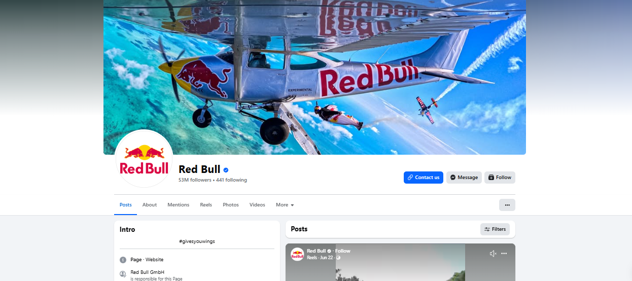 Exemple de marketing Red Bull