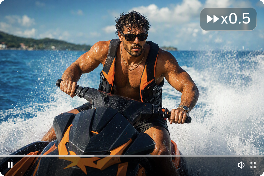 Action sports visual enhancement
