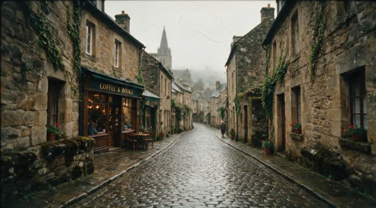 Prompt for cinematic documentary film look