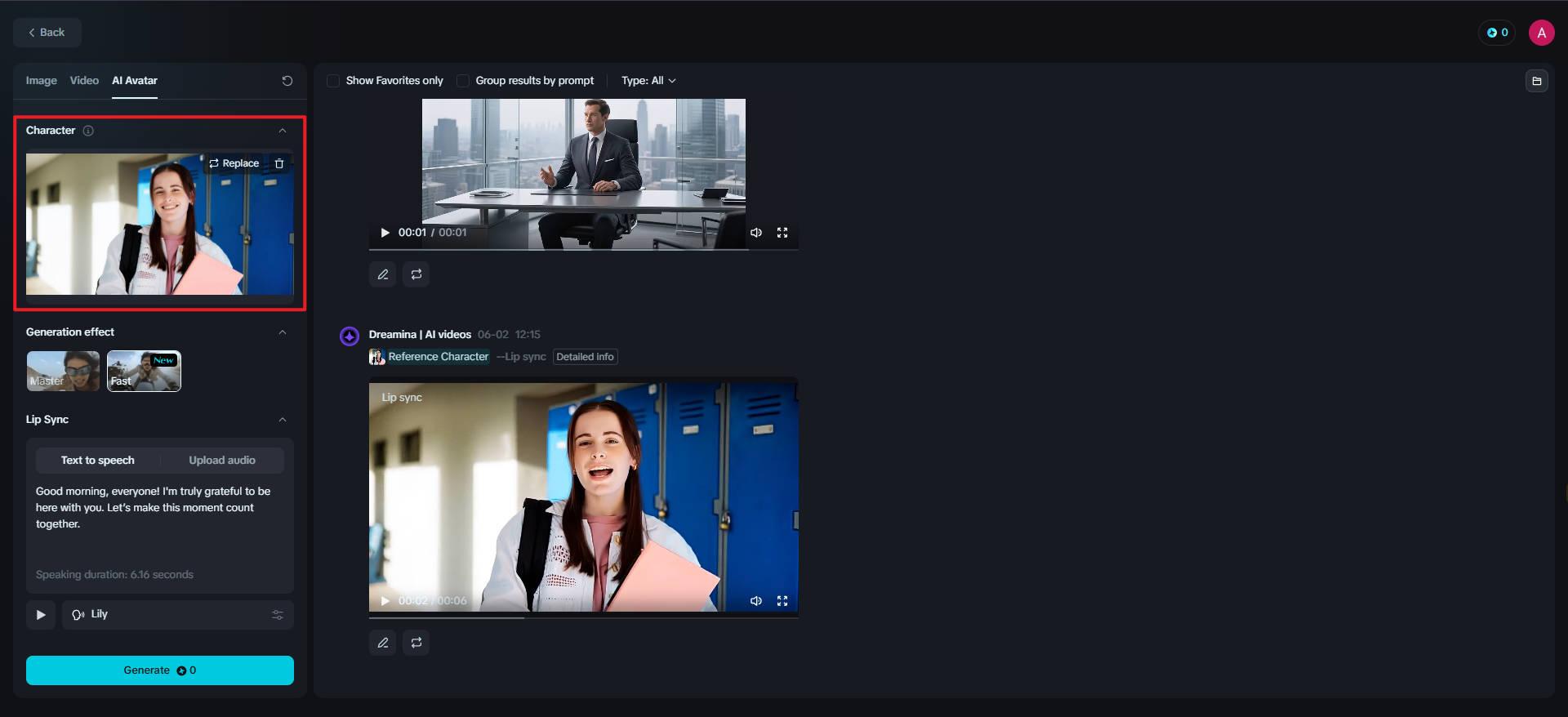 AI sprechender Kopf Video-Generator kostenlos