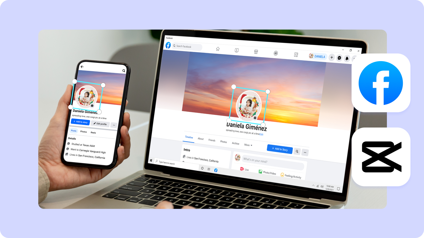 comment modifier l'avatar facebook