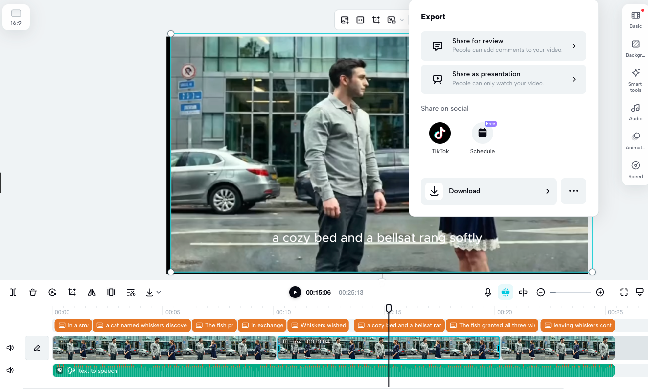 Export Your Video