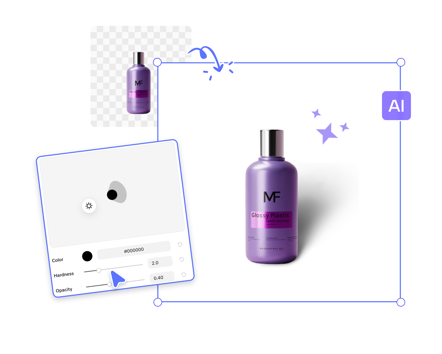 adicionar sombra à imagem