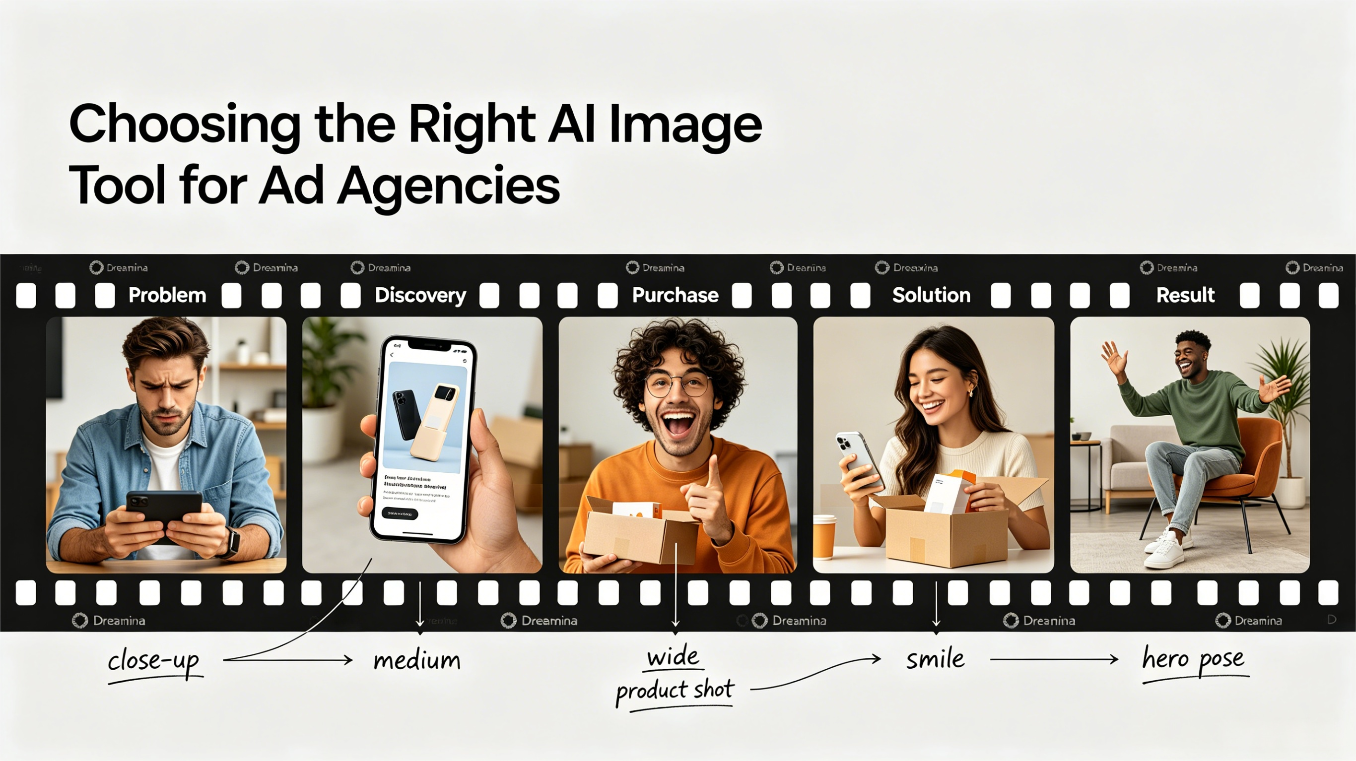 Dreamina AI image tool for ad agencies generating pitch decks, storyboards, and campaign visuals with brand consistency and multi-channel adaptability.