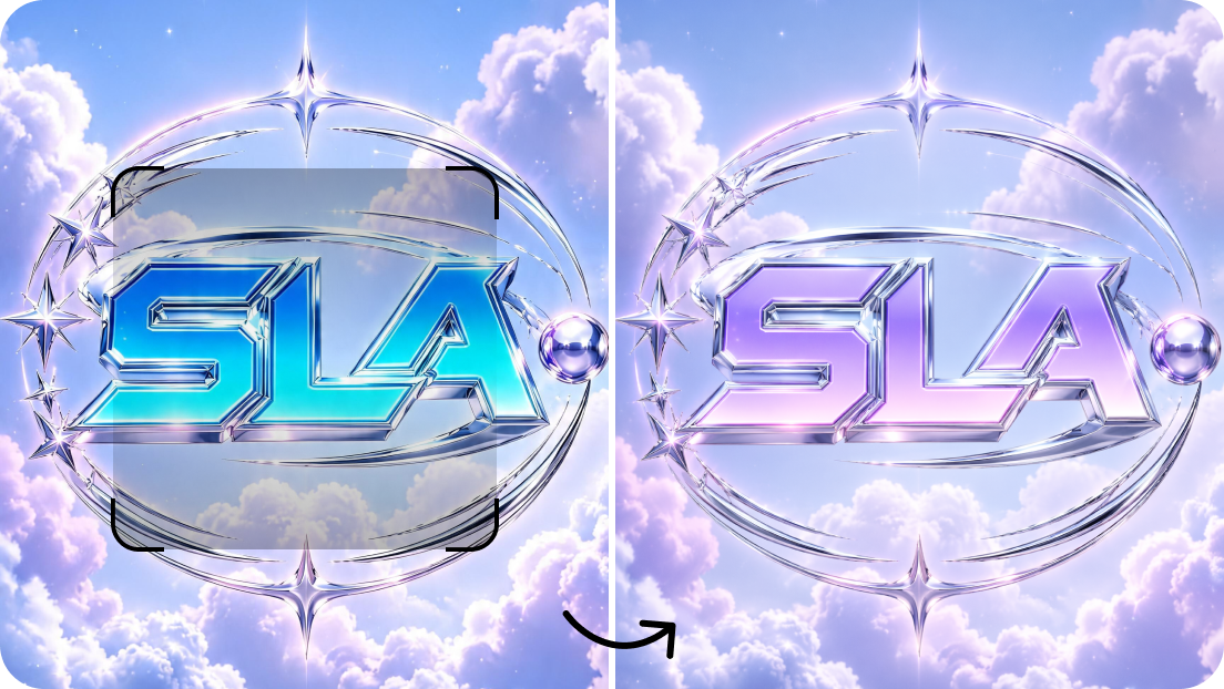 Customize every design with AI editing